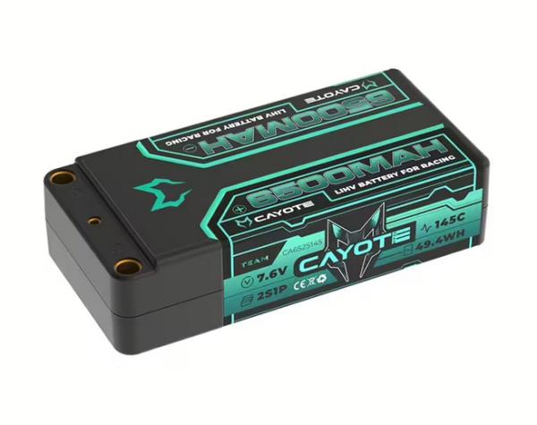 CAYOTE Racing 6500mAh 2S Shorty LiPo Akku 7,6V 145C 228g
